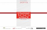 AFRICA...La réalisation de l’édition 2015 du Choiseul 100 Africa a été conduite en toute indépendance par l’Institut Choiseul entre l’hiver 2014 et l’automne 2015, articulée