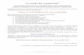 Le temps des complexités - FDCMPP · Septembre 2019 Appel à contribution ATELIERS journées FDCMPP 2020 1 "Le temps des complexités" Les Journées Nationales de la FDCMPP PARIS
