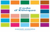Code d’Éthique - Sanofiinteractivepdf.sanofi.com/.../projet/Code-d-Ethique.pdf · 2014-11-06 · 6 Le Code d’Éthique, un des fondements de Vivre sanofi-aventis Vivre sanofi-aventis
