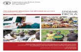 Programme régional de réponse de la FAO | octobre 2014 ... · 1 Ce programme est un document évolutif, qui sera adapté en fonction de l’évolution de l’épidémie, des résultats