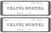 CALCUL MENTAL - Cenicienta · PDF file

    Série 1 Série 2 Série 3 Série 4 Série 1 Série 2 Série 3 Série 4