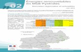 Énergies renouvelables en Midi-Pyrénées · PDF file Tarn 696 MW 177 MW 80 MW 39 MW Tarn-et-Garonne 15 MW 3 MW ... Vous êtes invité à partager vos avis, vos expériences et vos
