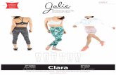 Clara 27 sizes - Jalie · 2018-06-04 · CRÉÉ ET IMPRIMÉ AU CANADA - DRAFTED AND PRINTED IN CANADA 3887 POUR TRICOTS EXTENSIBLES FOR STRETCH KNITS 60% 60% Clara 27 sizes for girls