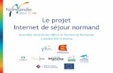 Le projet Internet de séjour normand · présentation de l’Internetde séjour normand, au Conseil Régional ... Le rôle de SoLocal Group : Apport de données exhaustives et mises