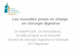 Les nouvelles prises en charge en chirurgie digestivefmc-haguenau.fr/wp-content/uploads/2018/10/chir... · • Traitement comme une sigmoïdite à droite ? Diverticulose sigmoïdienne