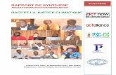 SYNTHESE - PSC-CC - La Plateforme de la Société Civile sur le Changement Climatiquepsccchaiti.org/IMG/pdf/rapport_synthese_atelier_haiti_et... · 2016-04-23 · ‟Justice Climatique”.
