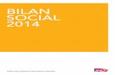 BILAN SOCIAL 2014medias.sncf.com/.../pdf/Bilan_Social_2014_Juin2015.pdf8 BILAN SOCIAL 2014 11 EFFECTIFS 114 / EFFECTIF MENSUEL MOYEN RÉEL DE L’ANNÉE CONSIDÉRÉE L’effectif moyen