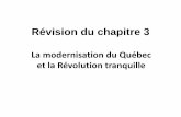 Révision du chapitre 3champs de compétence provinciale; •Il accorde des subventions aux provinces; (universités) •Il met en place le système de péréquation* en 1957. * Pour