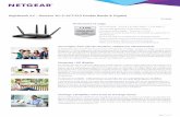 Nighthawk X4 - Routeur Wi-Fi AC2350 Double Bande & GigabitLe futur du Wiﬁ est ici. Le routeur Wiﬁ Nighthawk X4 AC2350 intègre l’architecture Quad-Stream X4 qui vous donne la