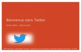 Bienvenue dans Twitter - Académie de Toulouse · 11/29/2017  · Bienvenue dans Twitter Boite à idées –boite à outils Joëlle Viala-Leclère –joelle.viala@ac-toulouse.fr -
