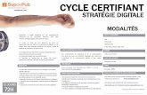 CYCLE CERTIFIANT...Un programme adapté pour les professionnels, ... ¡ Découvrir les tendances du marketing mobile 2017 ¡ Étude de cas & workshop WORKSHOP – GOOGLE ANALYTICS