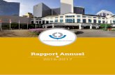 Rapport Annuel - World Customs Organization · 6 O – Rapport Annuel 2016-2017 Un Message de Kunio Mikuriya Secrétaire général de l’OMD 2017 marque le 65ème anniversaire de
