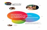 MICROSOFTdownload.microsoft.com/documents/France/education/... · des documents, Excel pour la gestion de données, PowerPoint pour faire des ... logiciels et add-ins gratuits spécialement