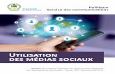 Utilisation des médias sociaux - Saint-Amable · - effectuer une veille stratégique ; - analyser les statistiques d’utilisation. Le travail du Service des communications est effectué
