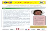 FOOT INFOS 73 - DISTRICT DE SAVOIE DE FOOTBALL – "Entre ... · prise le samedi 28 juin 2003 lors de l’assemblée générale du District de Savoie à St Genix sur Guiers mettant
