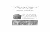Les “ Temps des Gentils ” Reconsidéréstemoinsdejesus.fr/PDF/les_temps_des_gentils_reconsideres... · 2017-05-31 · 2 Chronologie biblique et chronologie profane0 079 3 Durées