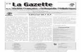 La Gazette N°46 - Sauramps Médical€¦ · DMO normale ne permet pas d’éliminer le diagnostic. • le bilan phosphocalcique: il est normal, et permet d’ex-clure d’autres