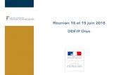 Réunion 18 et 19 juin 2018 DDFiP Oise - Cdg 60...Économique de l’Achat Public) pour déclarer sous forme dématérialisée, directement à l’OECP. L’utilisation de REAP les