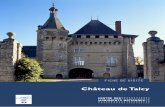 Château de Talcy - Centre des monuments nationaux...PLAN DE VISITE DU MONUMENT CHÂTEAU DE TALCY 4 1 12 12 A 1 La cour d’honneur du château 12 Les extérieurs Entrée / Sortie