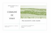 COMMUNE DE VINAY - Epernay Agglo Champagne...VINAY PRE-DIAGNOSTIC ZONE HUMIDE Règlementaire Lu pour être annexé à la délibération du Approuvant le P.L.U de Vinay Le Maire, PLU
