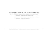 BTS Maintenance des Systèmes - Education.gouv.fr...Les activités du technicien de maintenance sur un système technique (de production, énergétique et fluidique, éolien) nécessitent