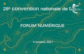 28ème convention nationale de l’AdCF · intelligents •Une application et Web App réservées aux 1300 résidents et aux usagers, ... territoires intelligents…) Forum numérique