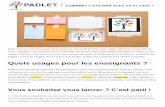 PADLET : COMMENT L’UTILISER AVEC SA CLASSEdata.over-blog-kiwi.com/0/...ec5942_padlet-classe.pdf · 3/14/2020  · Padlet est un outil très simple qui se présente sous la forme