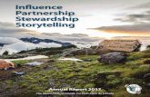 Influence Partnership Stewardship Storytelling · Page 4 2017 ANNUAL REPORT The Alpine Club of Canada Le Club Alpin du Canada RAPPOR T ANNEL 2017 Page 5 The year 2017 was pivotal.