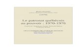 Le patronat québécois au pouvoir : 1970-1976classiques.uqac.ca/.../patronat_qc_au_pouvoir.docx  · Web view2019-08-17 · .Liste par secteur industriel des 100 sociétés établies
