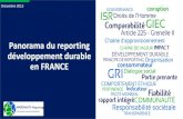 Panorama du Reporting en France · 2013-12-16 · 2 Ce travail de synthèse a été réalisé par la société MATERIALITY-Reporting. Il est le résultat de plusieurs semaines d’approfondissementet