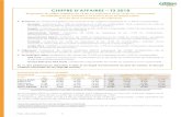 CHIFFRE D’AFFAIRES – T3 2018 - Groupe Casino · Le GMV de la marketplace s’inscrit en hausse de +19,5% sur le trimestre, tiré par les catégories Téléphonie, Maison et Ordinateur.