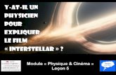 Y-at-il un pour le film « intersteLlarphysiquepourtous.unistra.fr/wp-content/uploads/2018/10/Module-5... · 2. Le voyage interstellaire 34 Vitesse de la lumière dans le vide : c