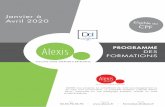 Janvier à Avril 2020 - Couveuse d'entreprises en Lorrainepacelor.fr/images/programme-formation.pdf · utilisateurs en ligne grâce à des outils de veille et d’analyse, utiliser