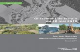 Glissement de terrain du 10 mai 2010 - Quebec€¦ · de la géotechnique et de la géologie du MTQ offre au MSP un soutien tech-nique lors des cas d’urgences pour les glissements