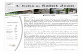 echo juillet 2014 - Saint-Jean-de-Thouarsstjeandethouars.free.fr/vie_municipale/echo/echo_juillet... · 2014-07-11 · Du point de vue des comptes publics, l’Etat poursuit sur sa