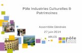 Diapositive 1 - Pôle Industries Culturelles & Patrimoines€¦ · 12 4eme édition en sept. 2013- mai 2014 7 professionnels / 7 établissements / 7 artistes découvrir la richesse