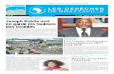 Joseph Kabila met en garde les fauteurs des troubles...2015/12/15  · Joseph Kabila met en garde les fauteurs des troubles Assistance Une hausse des besoins humanitaires en RDC pour