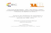 Analyse des épidémies de méningites à lle du …climatologie.u-bourgogne.fr/documents/theses_master/2015/...Université de Bourgogne - 2014 / 2015 Master I TMEC Transport Mobilité