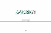 Слайд 1 - Kaspersky Internet Security Lab... · PDF file protection against cyber-threats: those from malware, spam, hackers, DDoS attacks, sophisticated cyber-espionage tools,