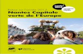 Retour sur l’année 2013, Nantes Capitale verte de l’Europeec.europa.eu/environment/europeangreencapital/wp... · Capitale Verte avec des effets avérés sur le territoire concernant