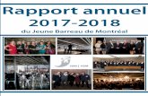 2017-2018 · 2016-2017), M e Catherine Fugère-Lamarre (vice-présidente Comité Congrès 2016-2017) et M Stéphanie Beaulieu (directrice générale du JBM). Grâce aux participants,