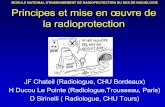 RADIOPROTECTION DES 2010 v courte · 3 cours • I/ Objectifs et principes de la radioprotection du patient : justification, optimisation, principe de précautionet ses limites, la