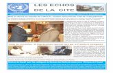 LES ECHOS DE LA CITE - UNOCA · 2014-10-08 · LES ECHOS DE LA CITE • Nº 29 • SEPTEMBRE 2014 e Centre interrégional de coordination (CIC) pour la sûreté et la sécurité maritimes