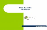 Bilan du maire 2018-2020 - riviere-rouge.ca · en utilisant l’approche AGILE • Analyse des opportunités de regroupement dans différentes sphères d’activités dans un but