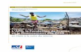 L’AFD, la Fondation de France et le financement des …...Répondre aux crises – L’AFD, la Fondation de France et le financement des ONG en Haïti à la suite du séisme w Évaluation