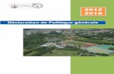 DPG 2012-2018 - 13-02 · La Ville élaborera un Plan Stratégique Transversal (PST) qui permettra, sur base d’un état des lieux, de traduire le présent « Programme de politique