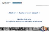 Atelier « Evaluer son projet - ParisUne notion d’abord fiscale : Est d’utilitésociale, l’activitéqui tend à satisfaire un besoin qui n’estpas pris en compte par le marché