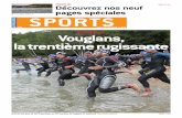Triathlon Vouglans, la trentième rugissantes-€¦ · SPORTS Jura 39W Lundi 22 août 2016 - 1,00 € PAGES 1 À 9 Triathlon nIls ont été plus de 800 à participer au 30e triathlon