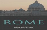 Guide de Rome (Italie) - Topexpos Voyages · LES LIEUX DU GUIDE 1. La Chapelle Sixtine 2. Le Panthéon 3. Le Forum Romain 4. Le Colisée 5. La fontaine de Trevi 6. Saint‐Pierre