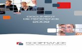 Document de Référence 2009 Sodifrance · 2019-12-20 · 1 Le présent document de référence a été déposé auprès de l’Autorité des Marchés Financiers le 30 avril 2010